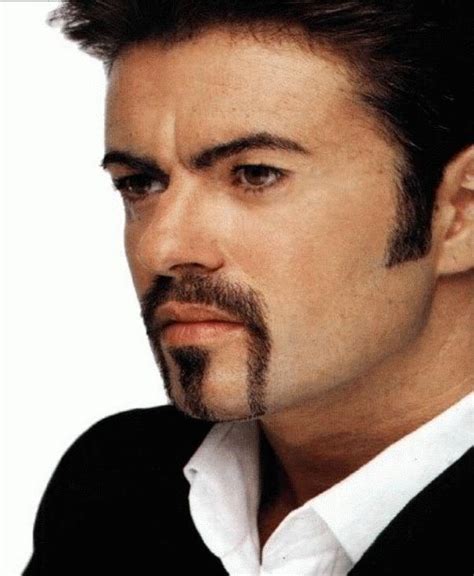 george michael hairstyles.